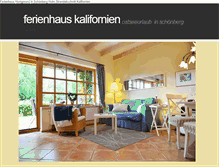 Tablet Screenshot of ferienhaus.schoenbergerstrand.com